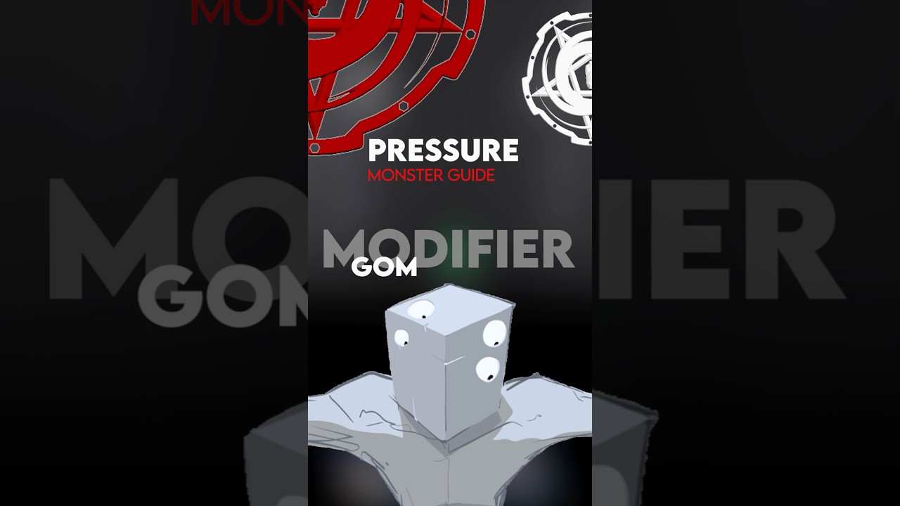 GOM - Pressure Monster Guide #roblox #pressure #sajambi