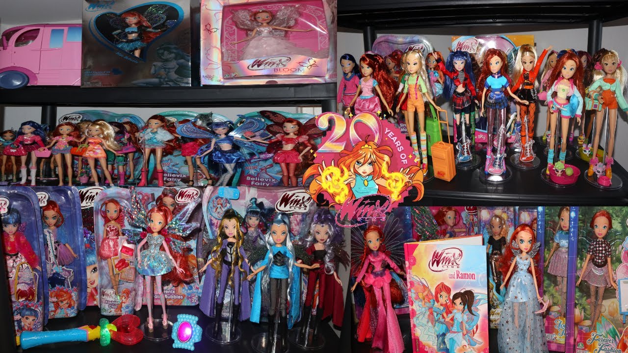 Winx Club Collection Room Tour - 20 Years Of Winx Club #20YearsOfWinxClub #WinxClub20anniversary