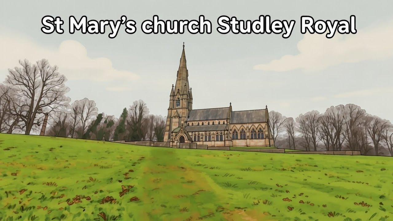A walk up to St Mary's church Studley Royal estate near Ripon, March 2026 #adventureswithken 