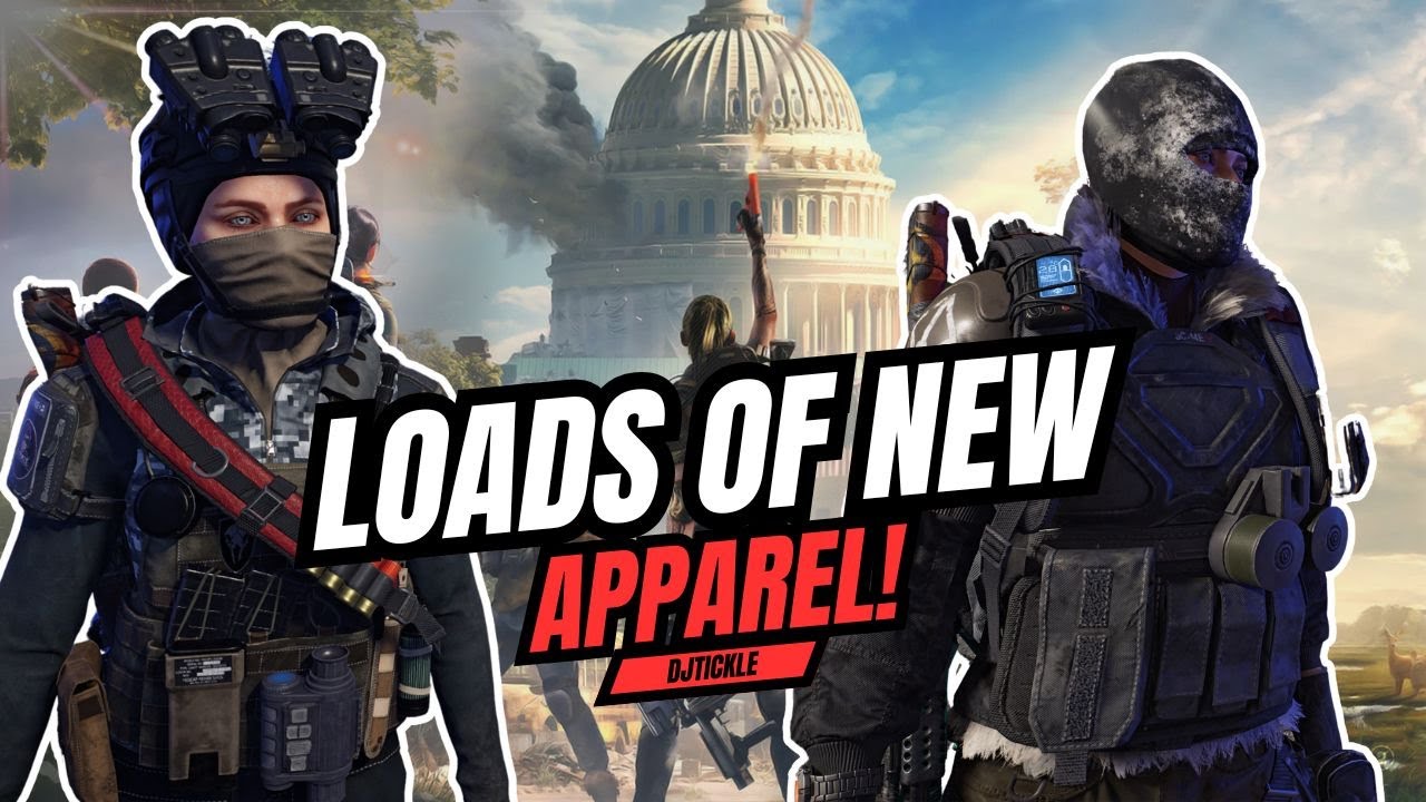 LOADS OF NEW APPAREL! NEW SEASON! #thedivision2