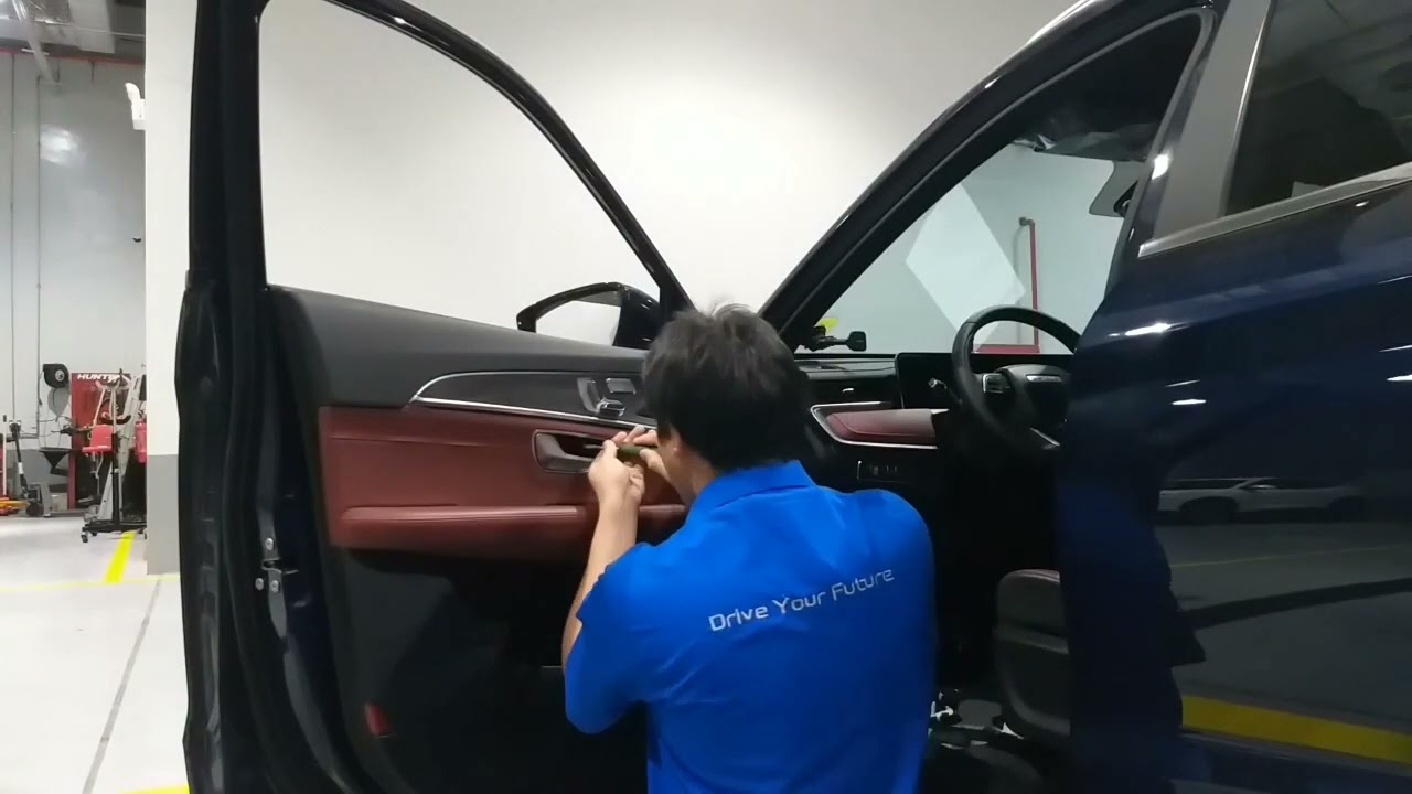 how to replace rear view mirror and camera ( jetour x70 plus)