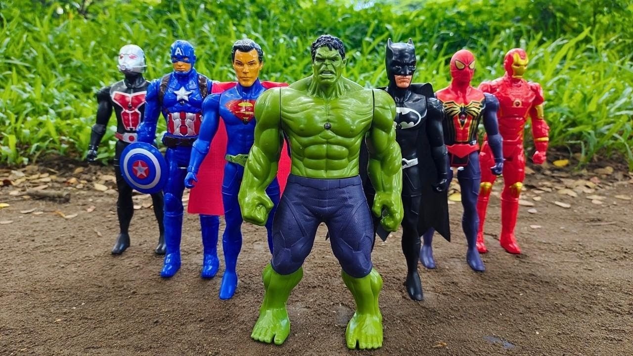 Avengers Superhero Story, Marvel's Spider Man 2, Hulk, Iron Man, Captain America, Venom