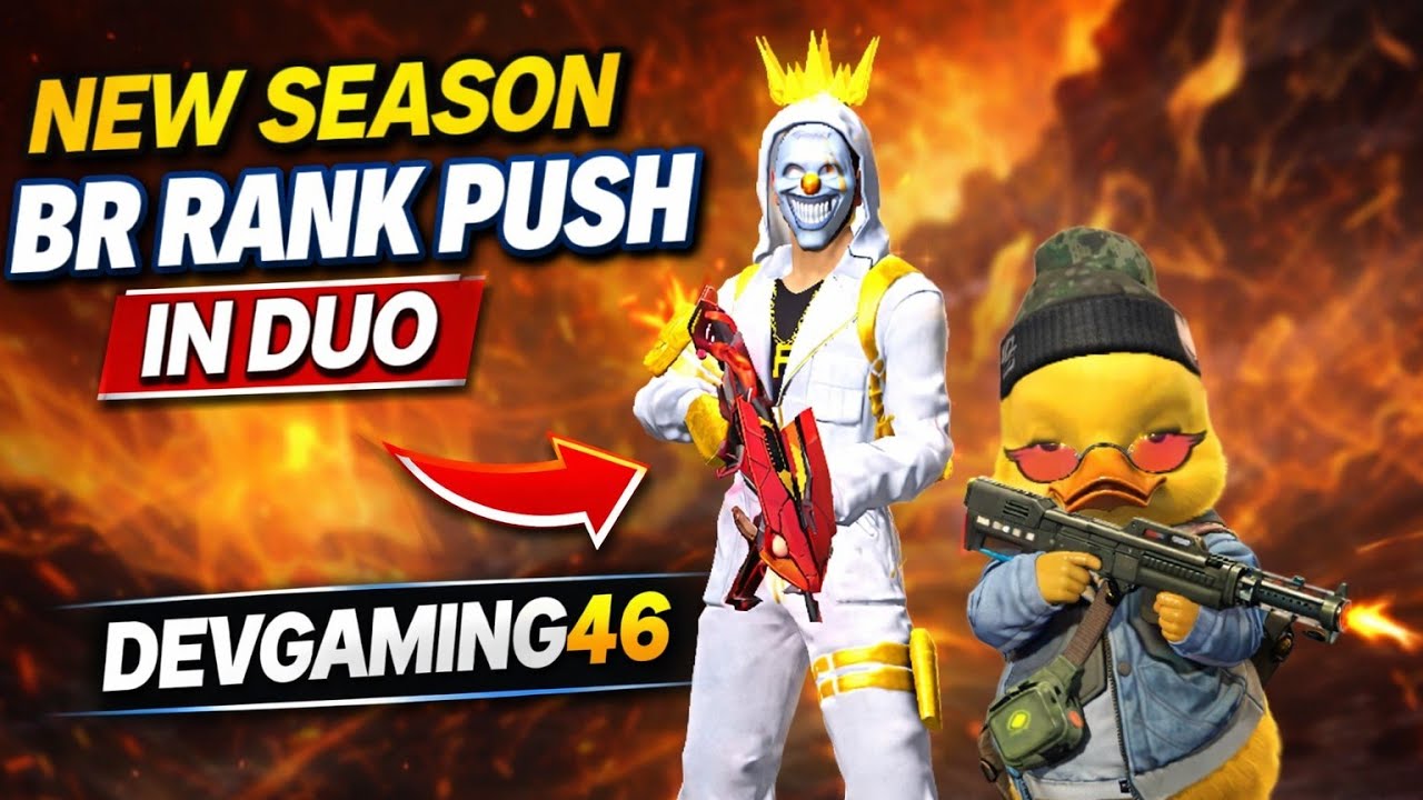 Free Fire New Season Rank Push Duo BR 🔥 Road to Grandmaster #freefire #rankpush 