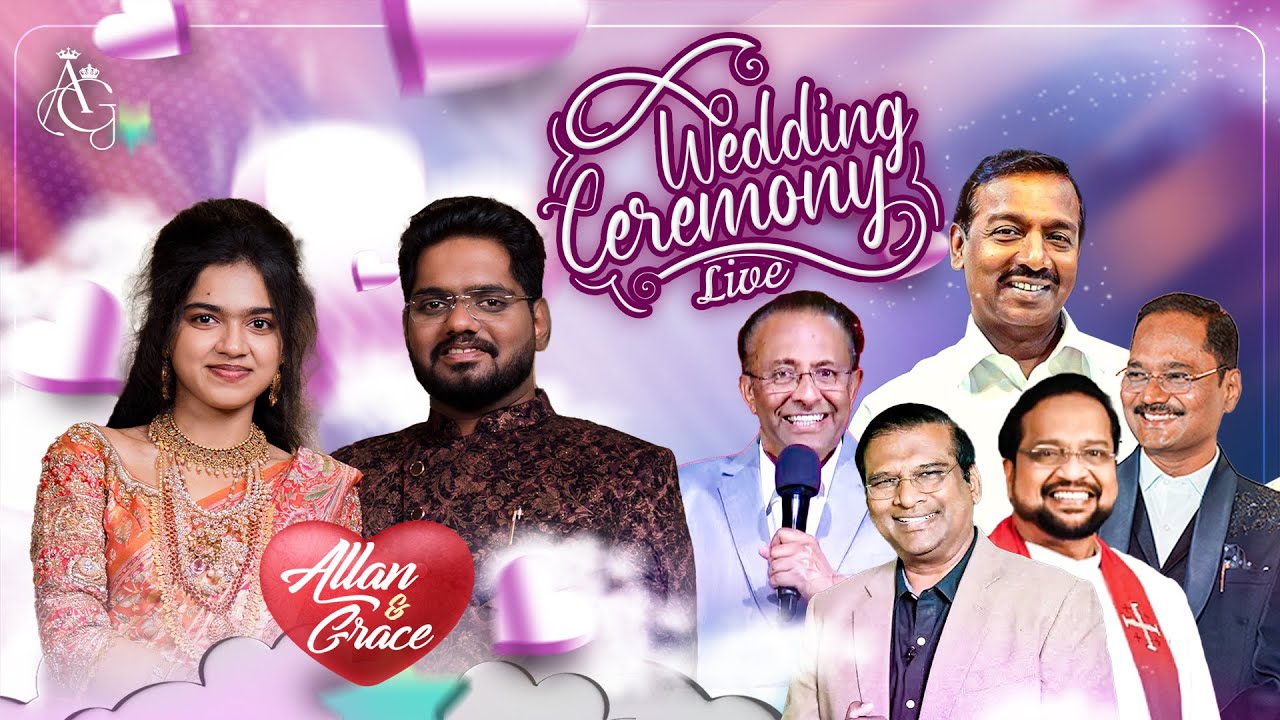 🔴LIVE : Allan Paul Isaac & Grace Celciya Wedding Ceremony | Olive Tree Global School CEO Wedding