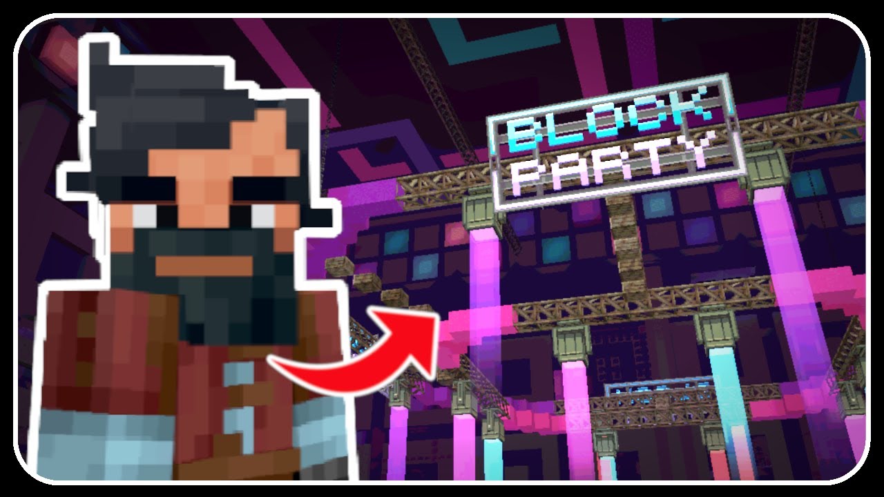 MY PARTY IN MINECRAFT!
