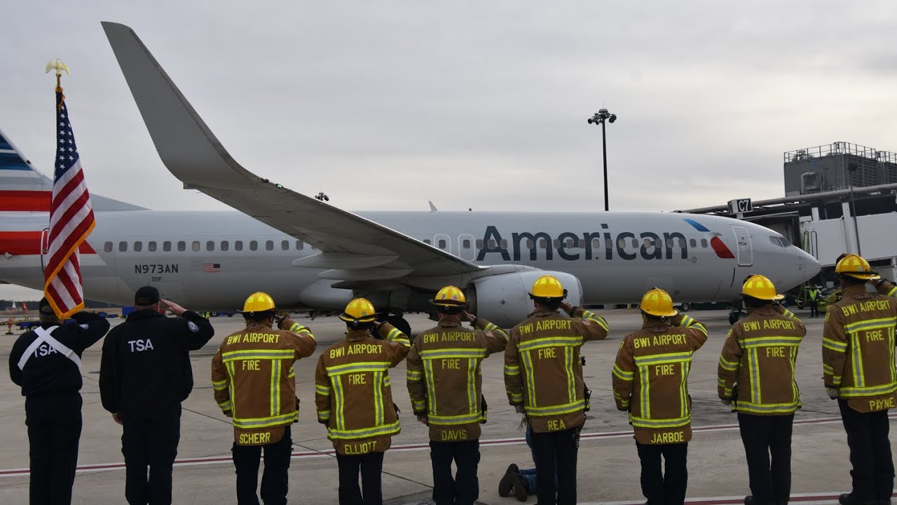 Dignified Transfer At BWI Marshall Airport
