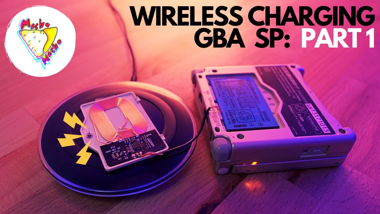 PART 1:  ADD WIRELESS CHARGING TO ANY GAMEBOY ADVANCE SP! | GBA SP Mod Tutorial v1.0 | Retro Renew