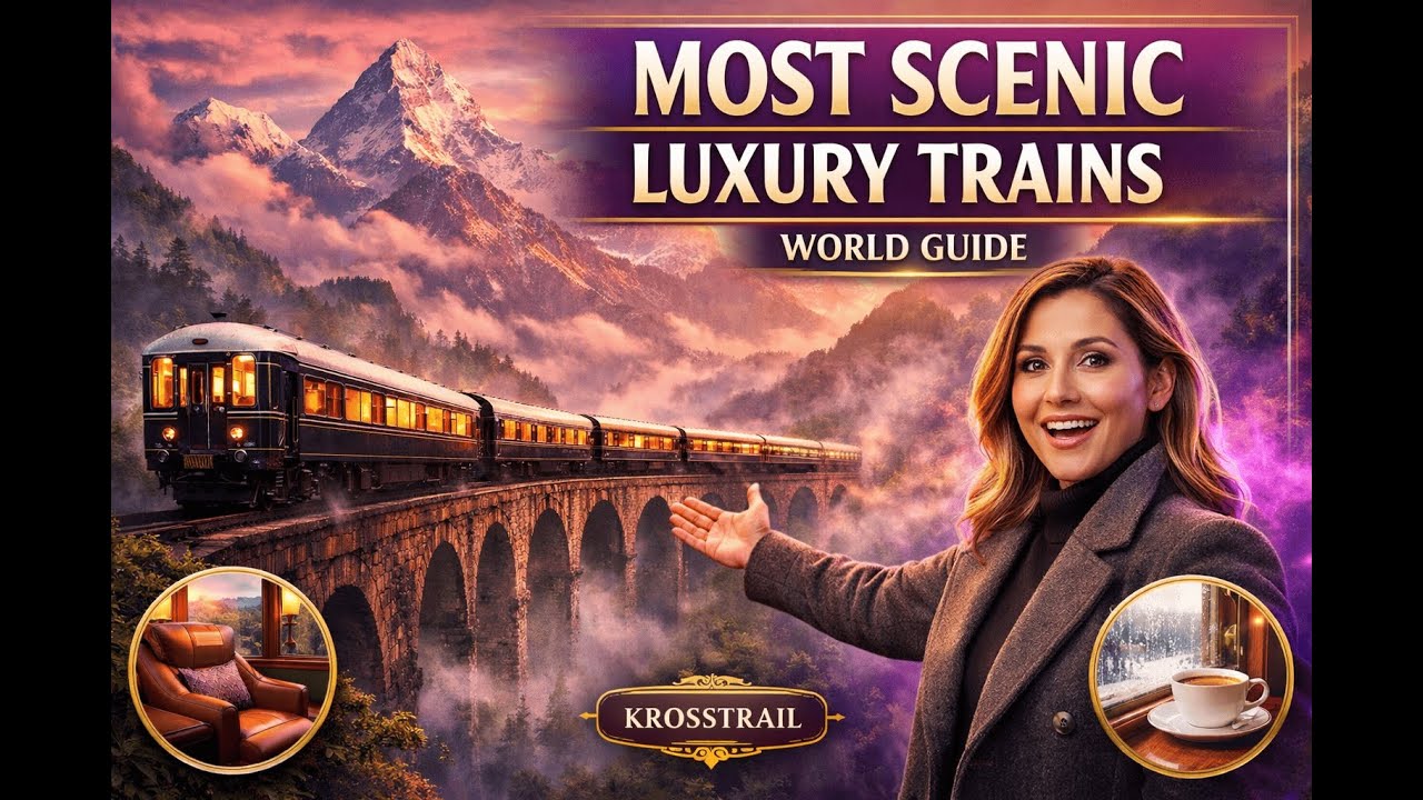 The Most Exclusive Luxury Train Journeys on Earth