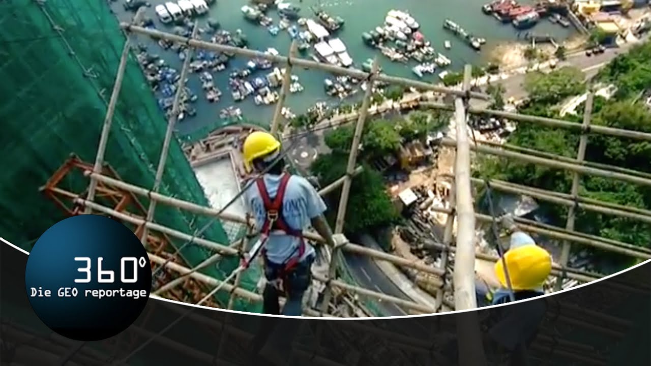 Hongkongs Bambusakrobaten