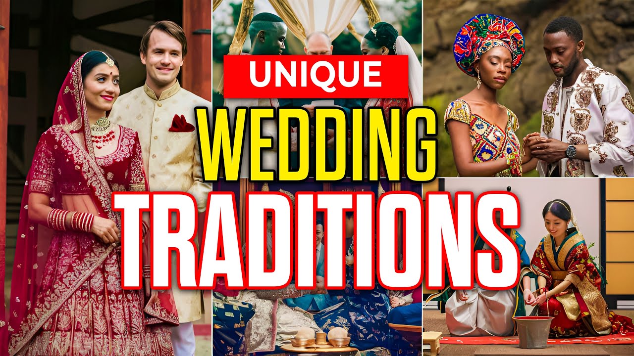 Exploring Fascinating Unique Wedding Traditions from Around the World 🌍 | Cultural Wedding #weddings