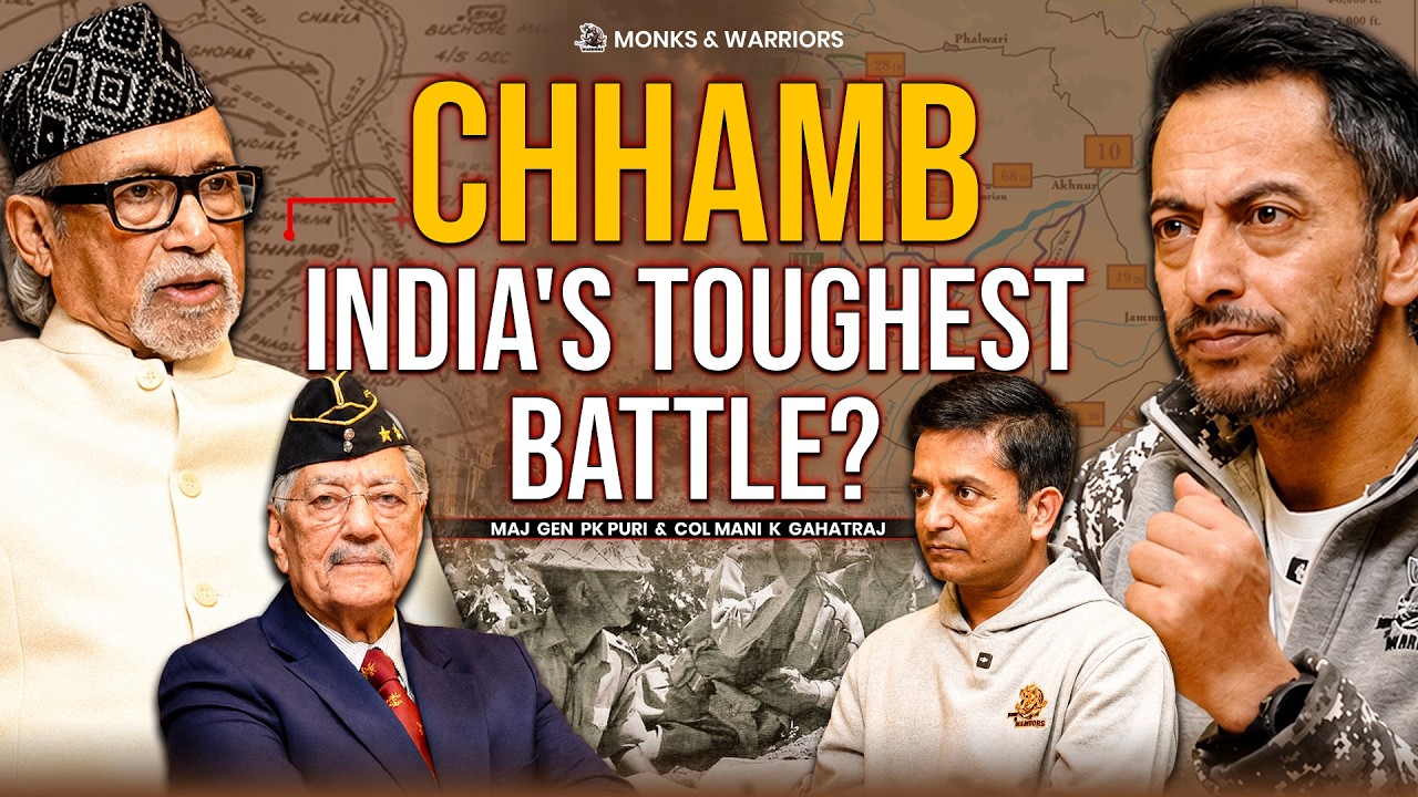 Battle Of Chammb: India’s Toughest Battle | Assam Regiment | Maj Gen PK Puri | Col Mani K Gahatraj
