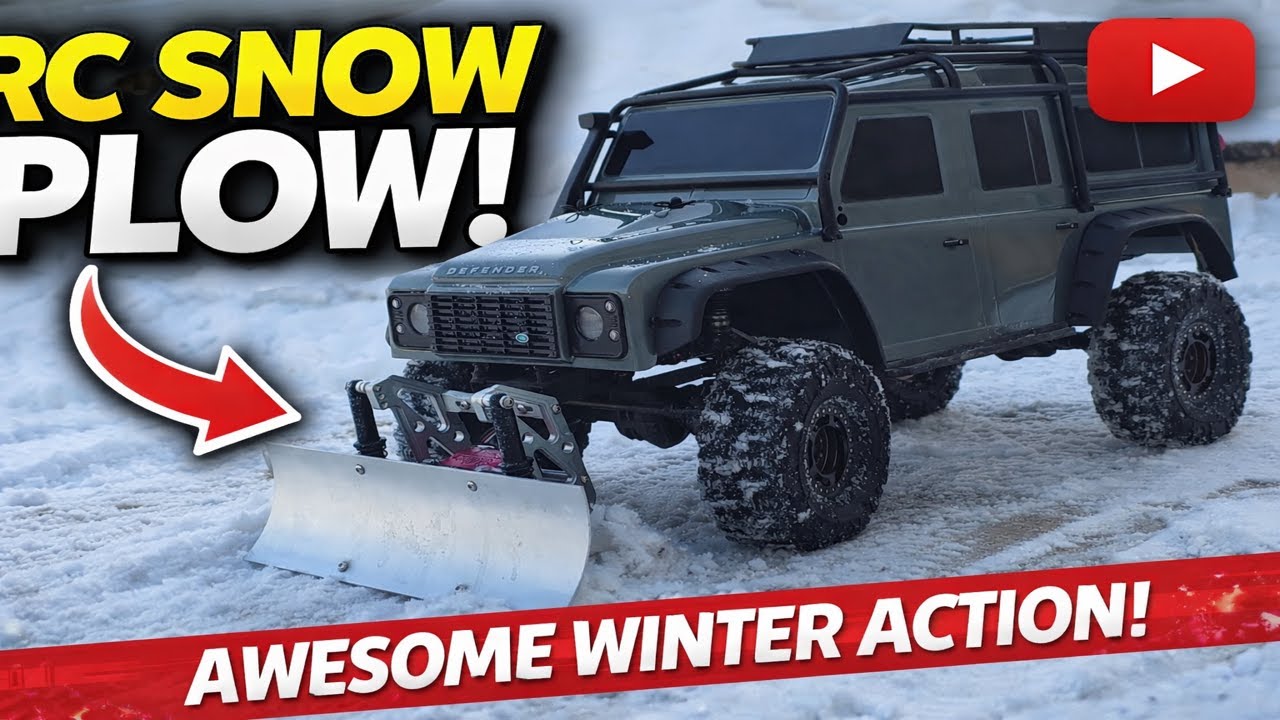 Traxxas TRX4 Defender, Amazon Snow Plow 