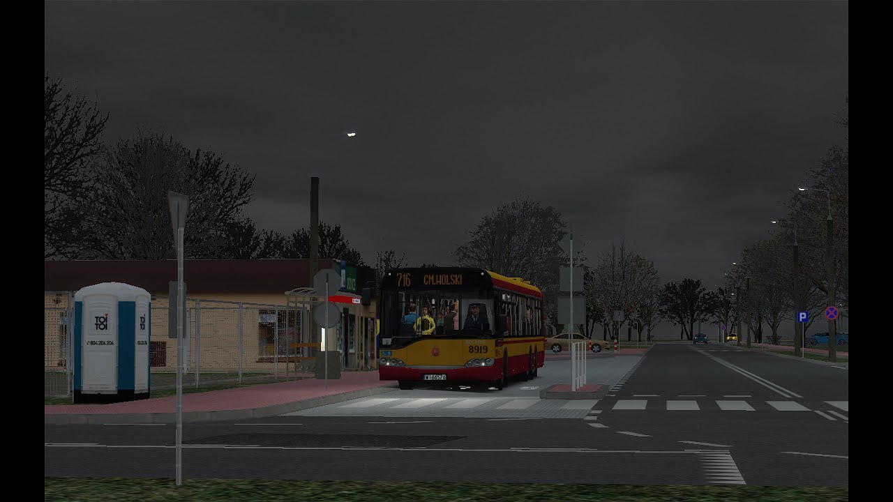 [OMSI 2 #24] Solaris Urbino 15 I #8919 - Warszawa (linia 716)
