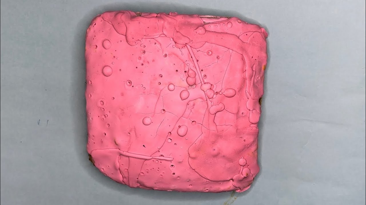Large Bright Pink Crust🌺 | ASMR | SATISFYING | SLEEPAID |