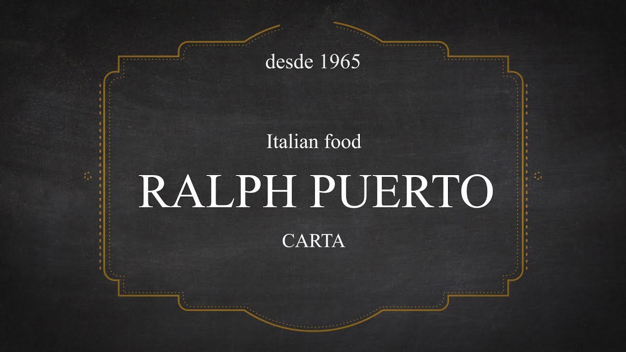 Ralph Puerto.
