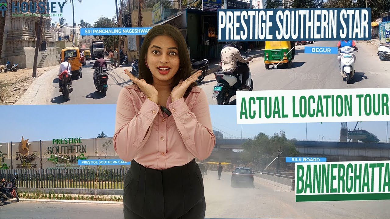 Prestige Southern Star | Actual Location Tour [2025]| Prestige Bannerghatta Road Project