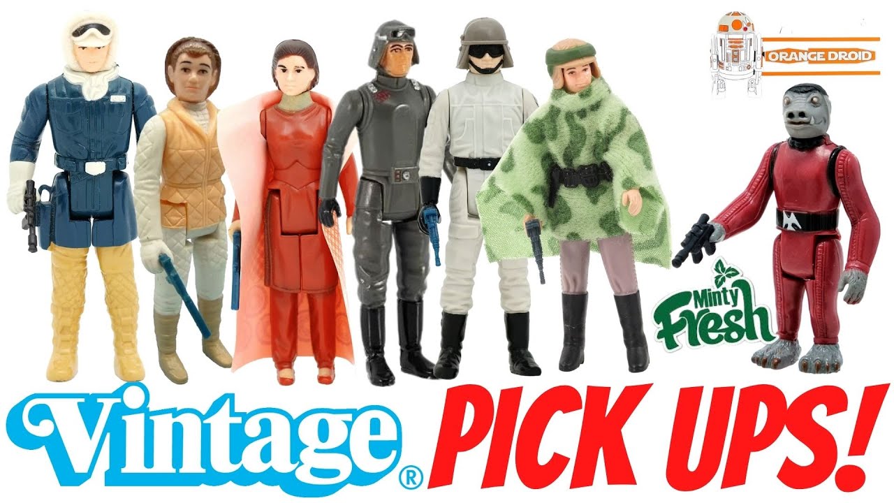 AWESOME Vintage Kenner Star Wars Figures Haul! Complete the 96!