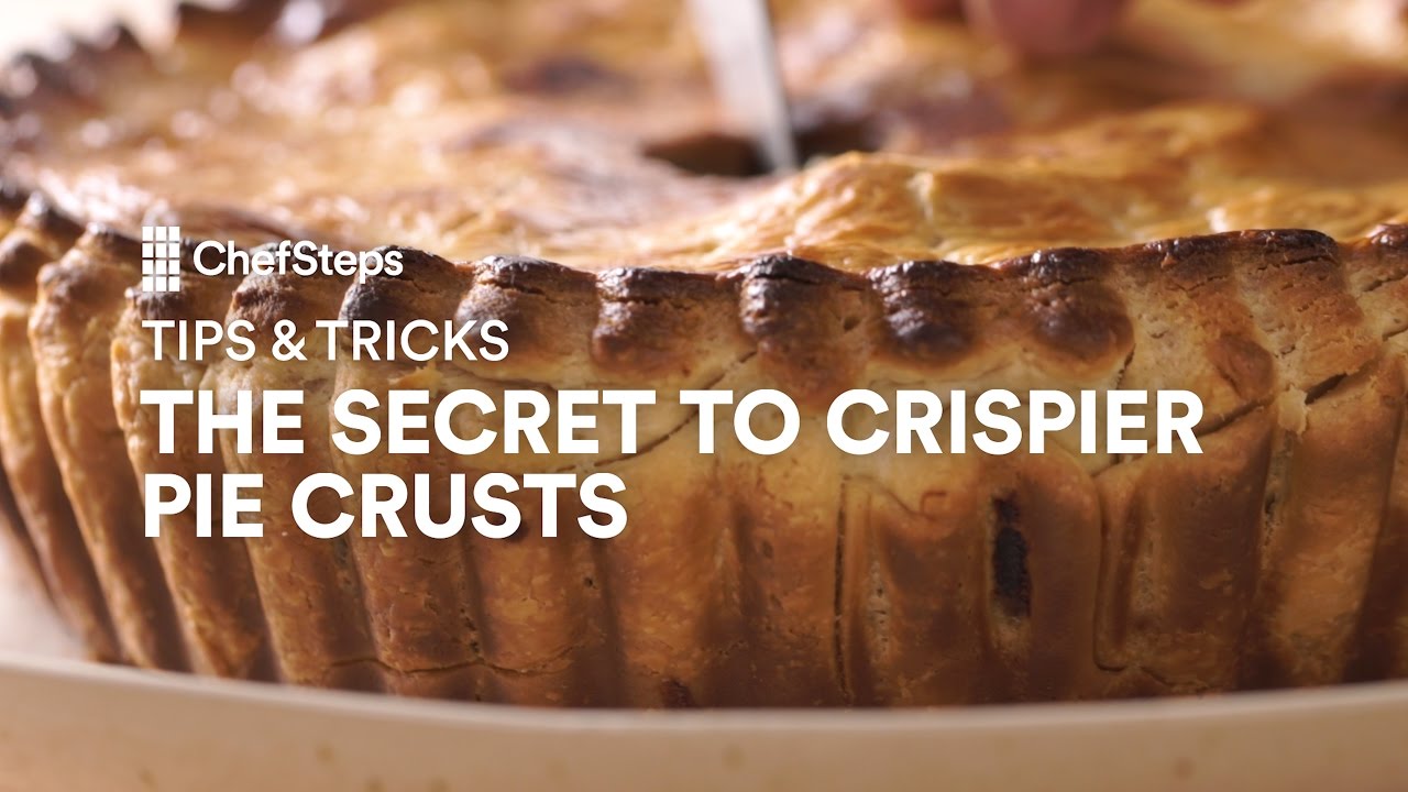 The Secret to Crispier Pie Crusts