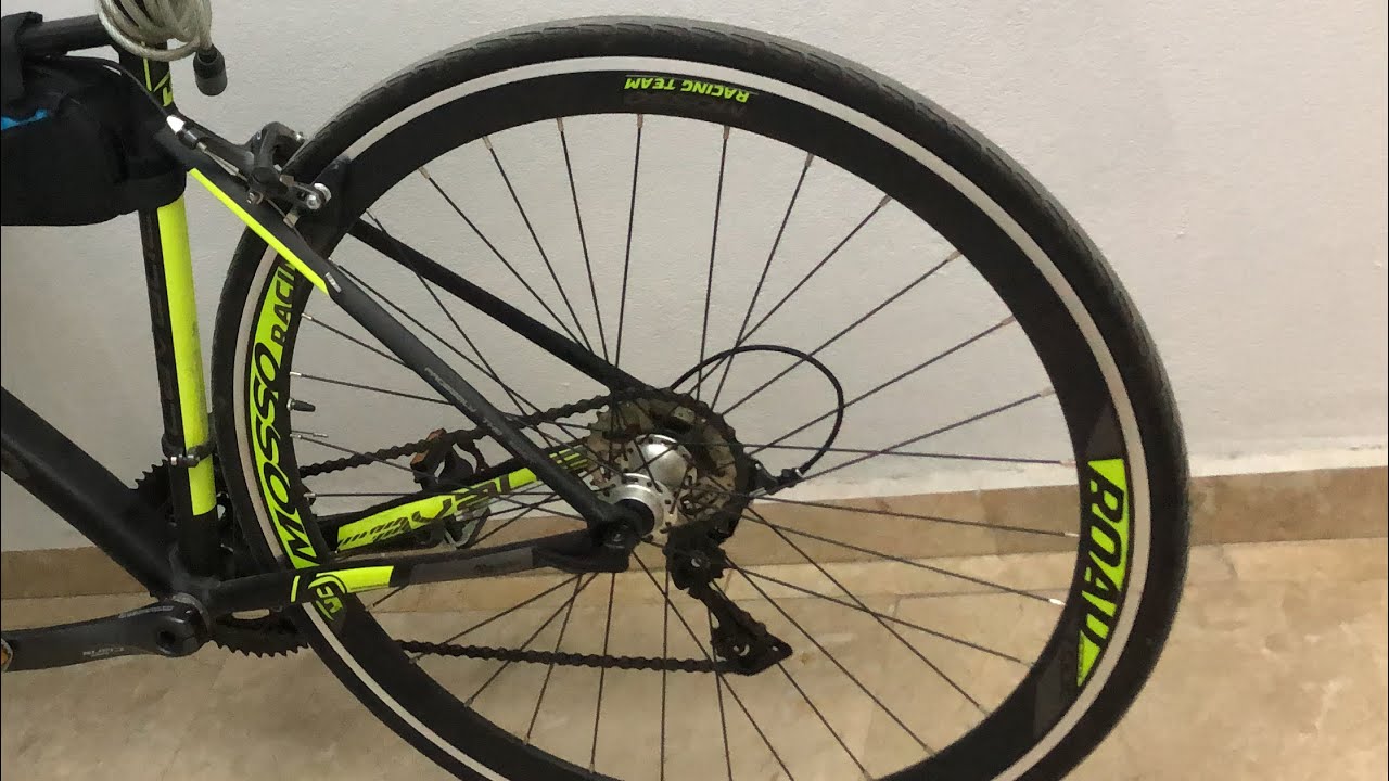 Yol bisikleti ince sibob hava basma