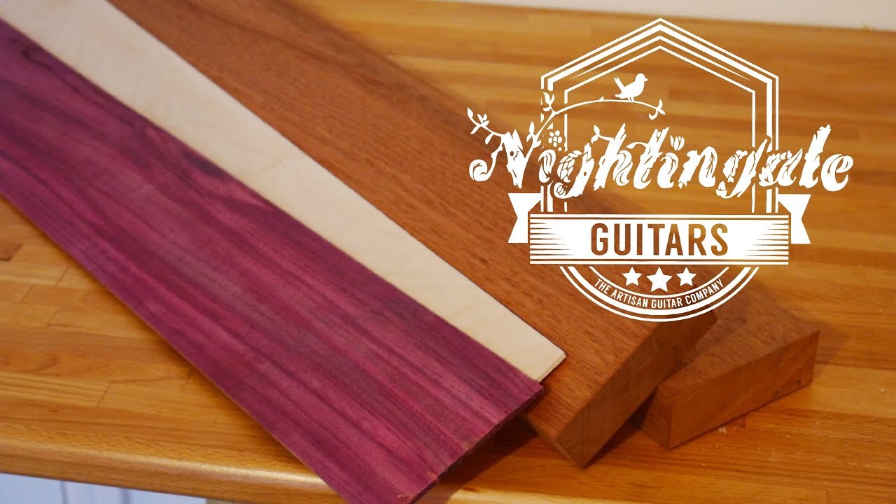 Timber preparation for a laminated neck