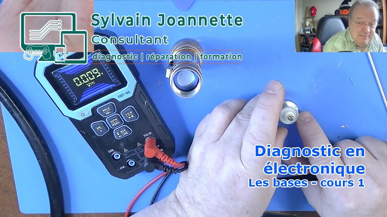 Formation en électronique - Diagnostic - Le diagnostic - Cours 1 | Sylvain Joannette Consultant