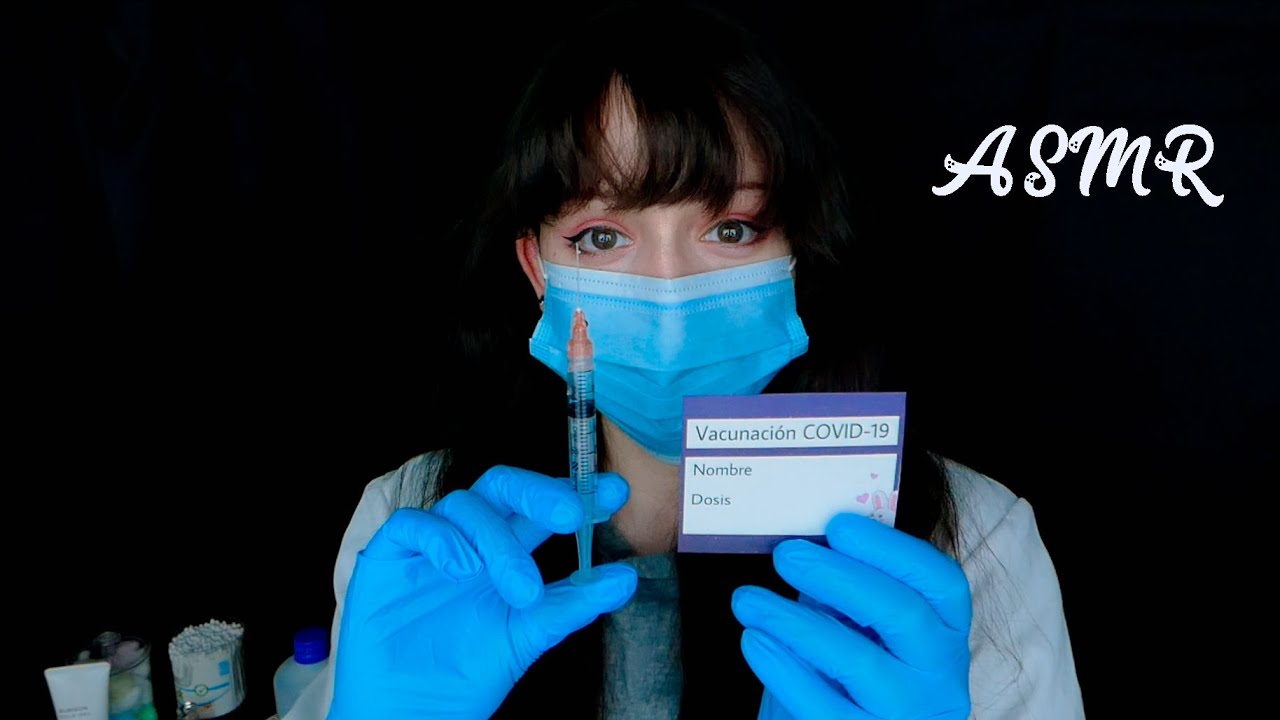 ⭐ASMR [Sub] Вакцина против Covid-19, ролевая игра с доктором 💖 (тихая речь)