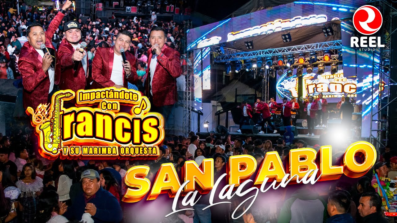 Francis y su Marimba Orquesta Feria de San Pablo La Laguna 2025