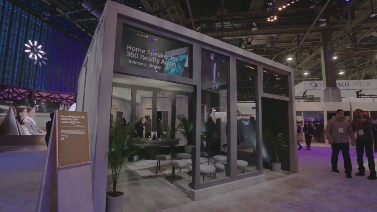 Sony | CES 2019  Booth - Audio Section