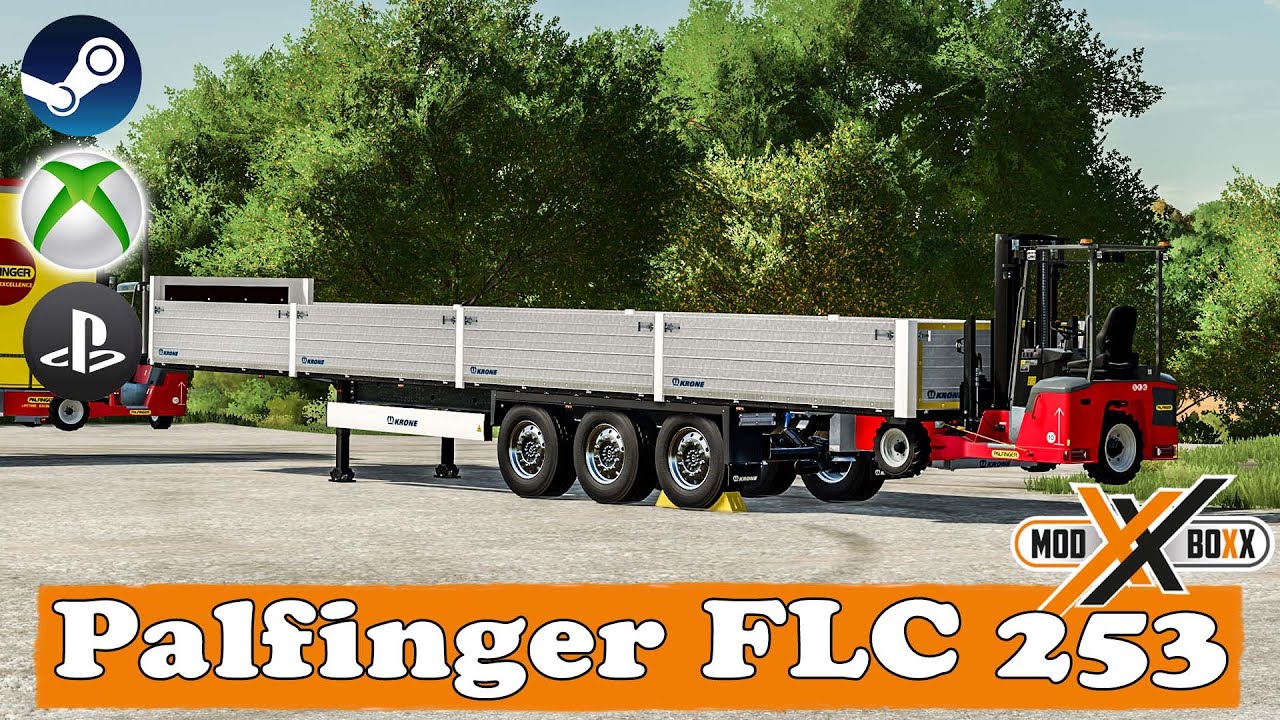 LS22 Mods | Palfinger FLC 253 Pack | Farming Simulator 22 Modvorstellung