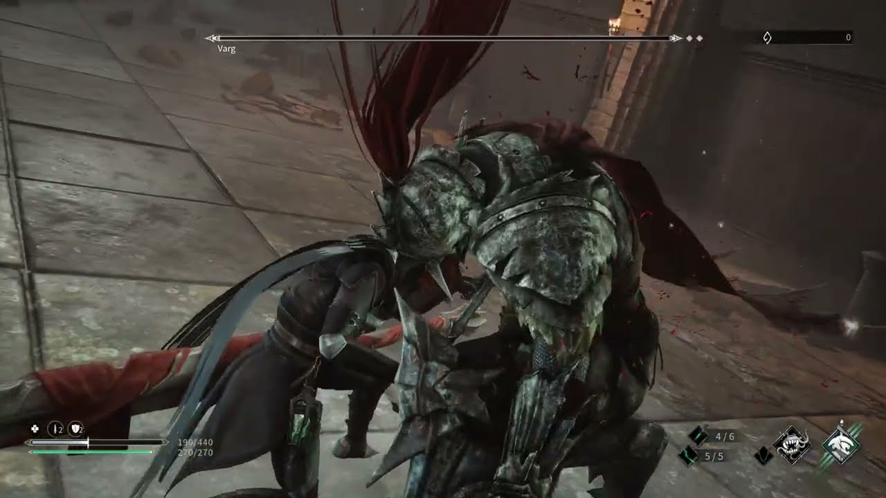 Thymesia Gameplay: Varg
