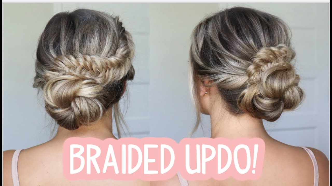 HOW TO: BRAIDED FISHTAIL UPDO