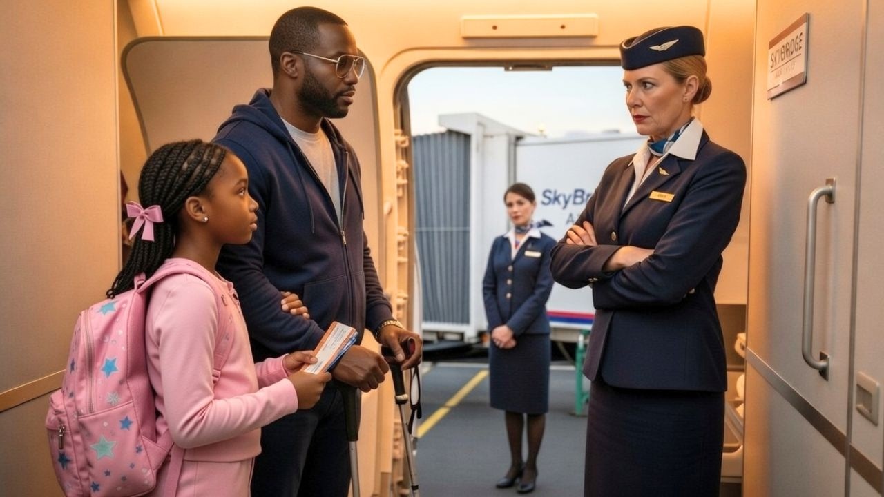 Black Billionaire Girl Discovers Spoiled Food Served to Her Blind Dad — She Fires the Attendant