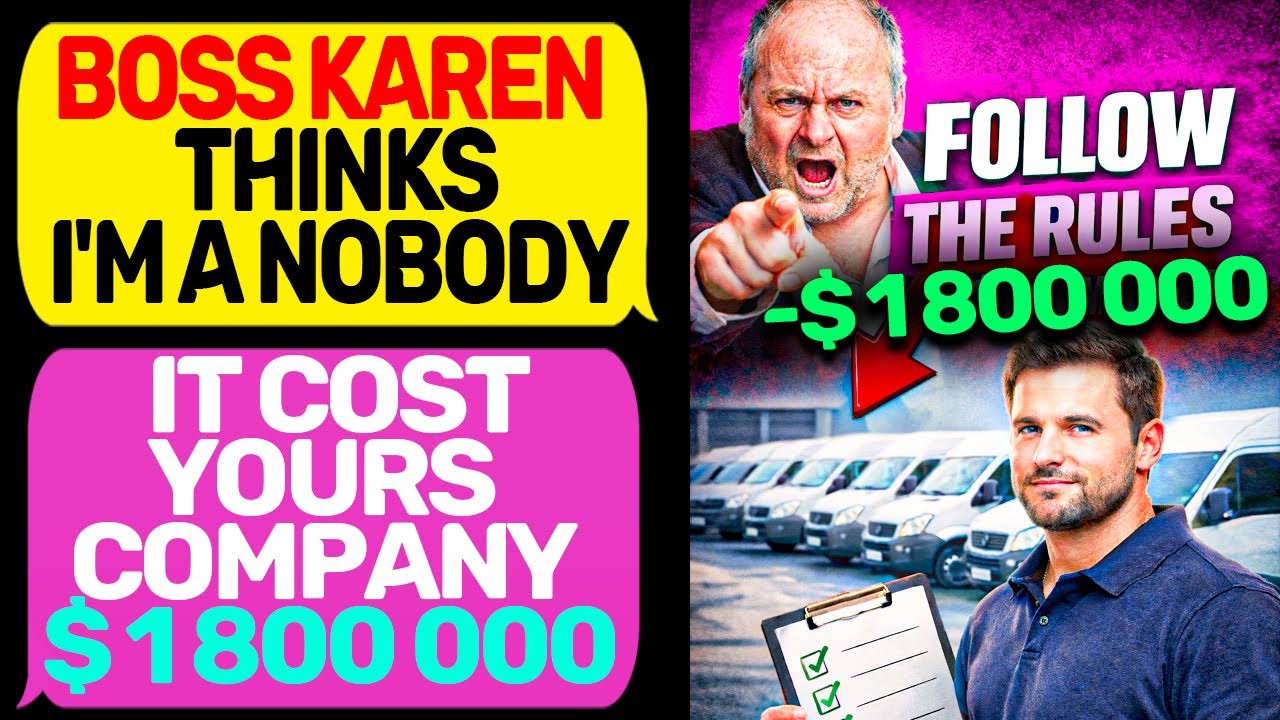 MY BOSS KAREN FORCED ME TO FOLLOW THE RULES! It Cost the Company $1.8 Million! MaliciousCompliance
