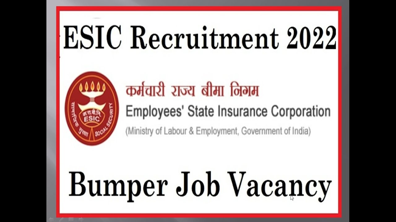 ESIC UDC, Steno, MTS Recruitment 2021-22 | Syllabus, Salary, Eligibility | Full Detailed Information