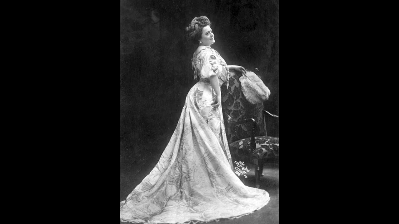 Luisa Tetrazzini (soprano) - Ah, fors' e lui...Sempre libera ('La Traviata' - Verdi) (1911)