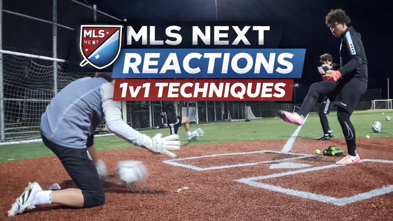 MLS Next Elite Goalkeeper Reactions & 1v1 Techniques Drills Training Jan Wednesday 2026