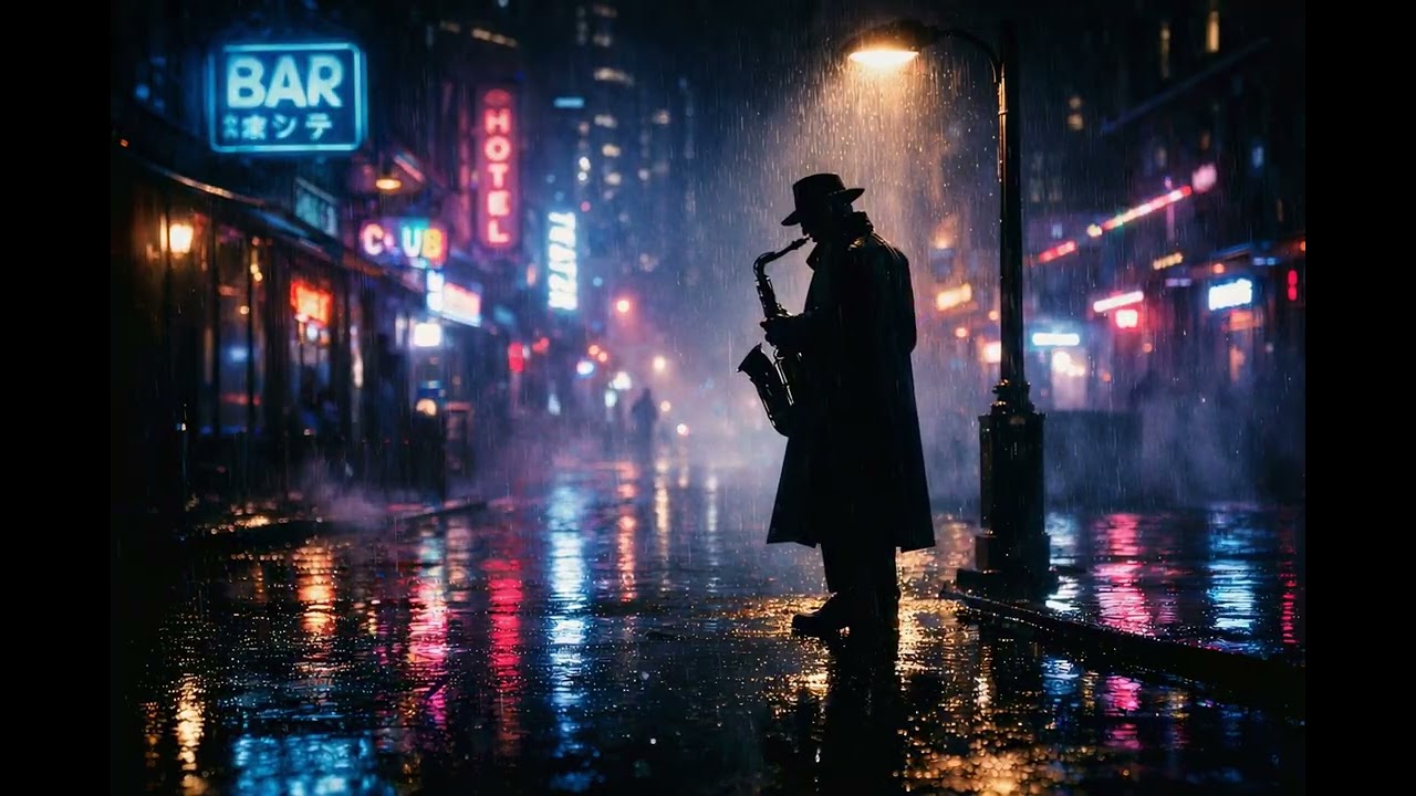 Neon Signals – Cyber Jazz Mix for Focus & Night Work