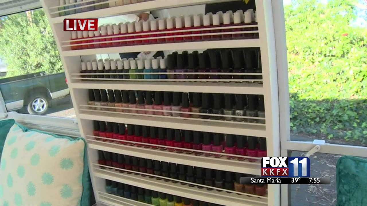 A Mobile Nail Salon Stops By Fox 11