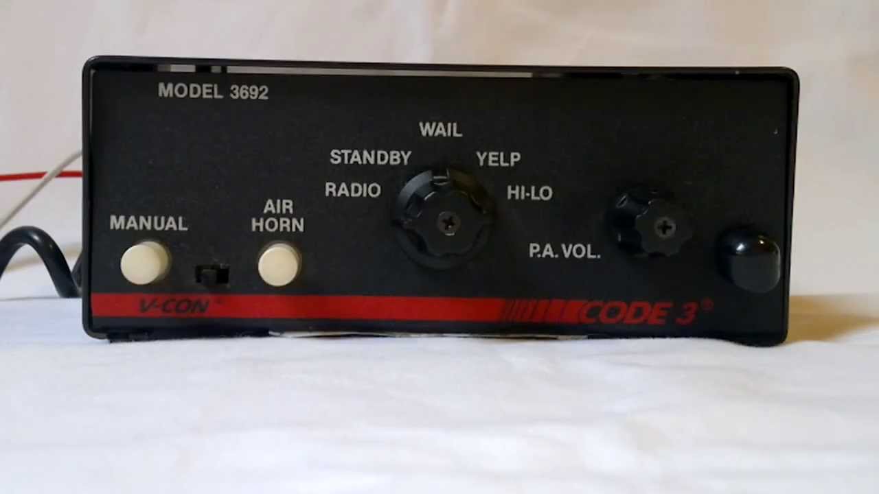 Code3 V-CON 3692