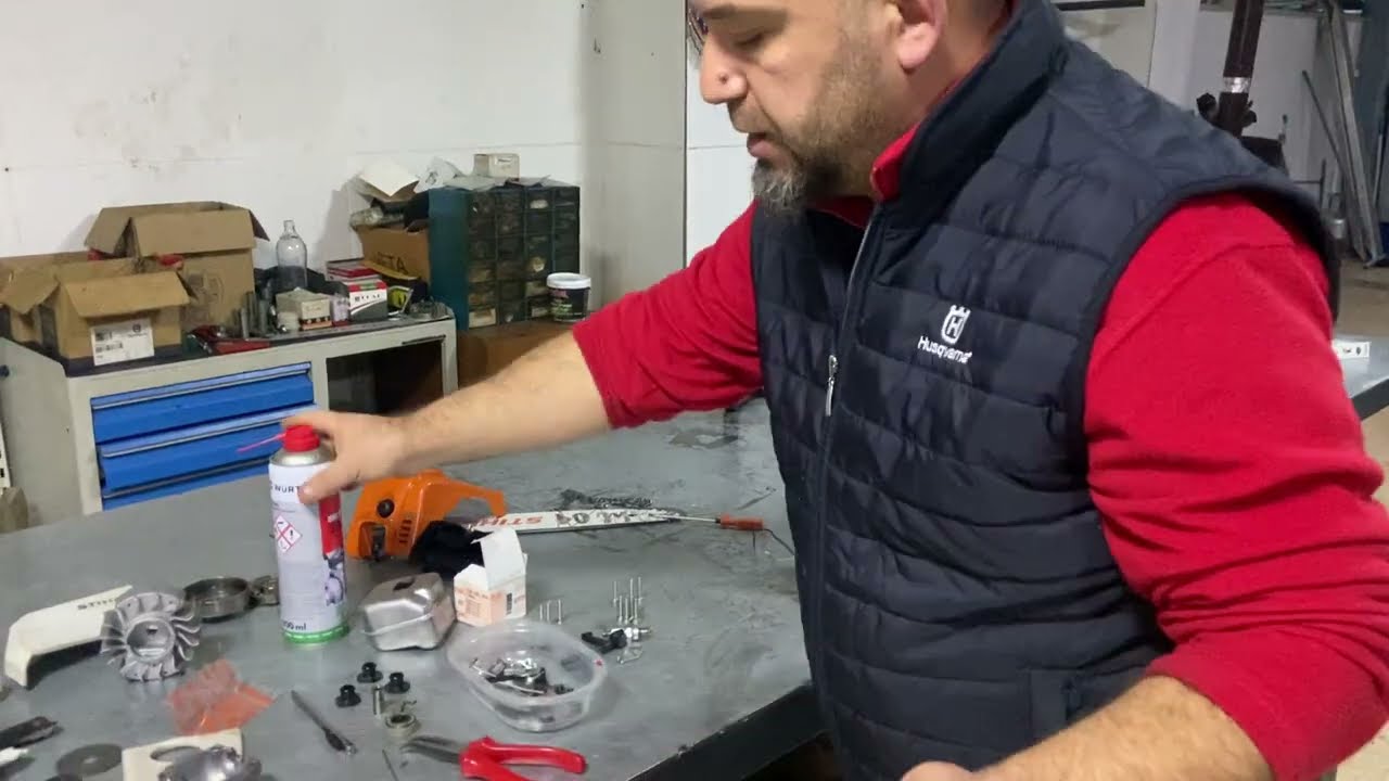 2MİX STIHL MS170 PİSTON DEĞİŞİMİ