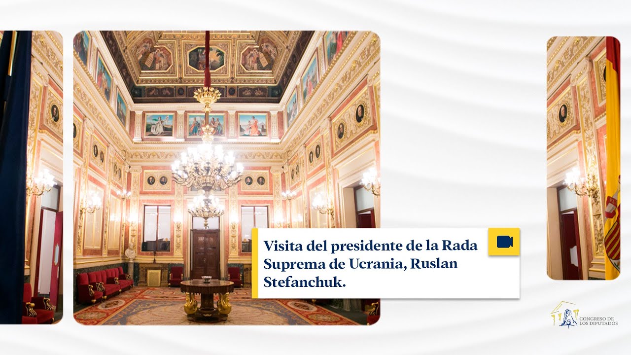 Visita del presidente de la Rada Suprema de Ucrania, Ruslan Stefanchuk