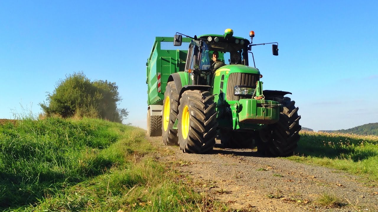 Maishäckseln mit 2 Claas Jaguar 960 und 3 JohnDeere 7530 für BGA Hoyershausen [2013] |FullHD
