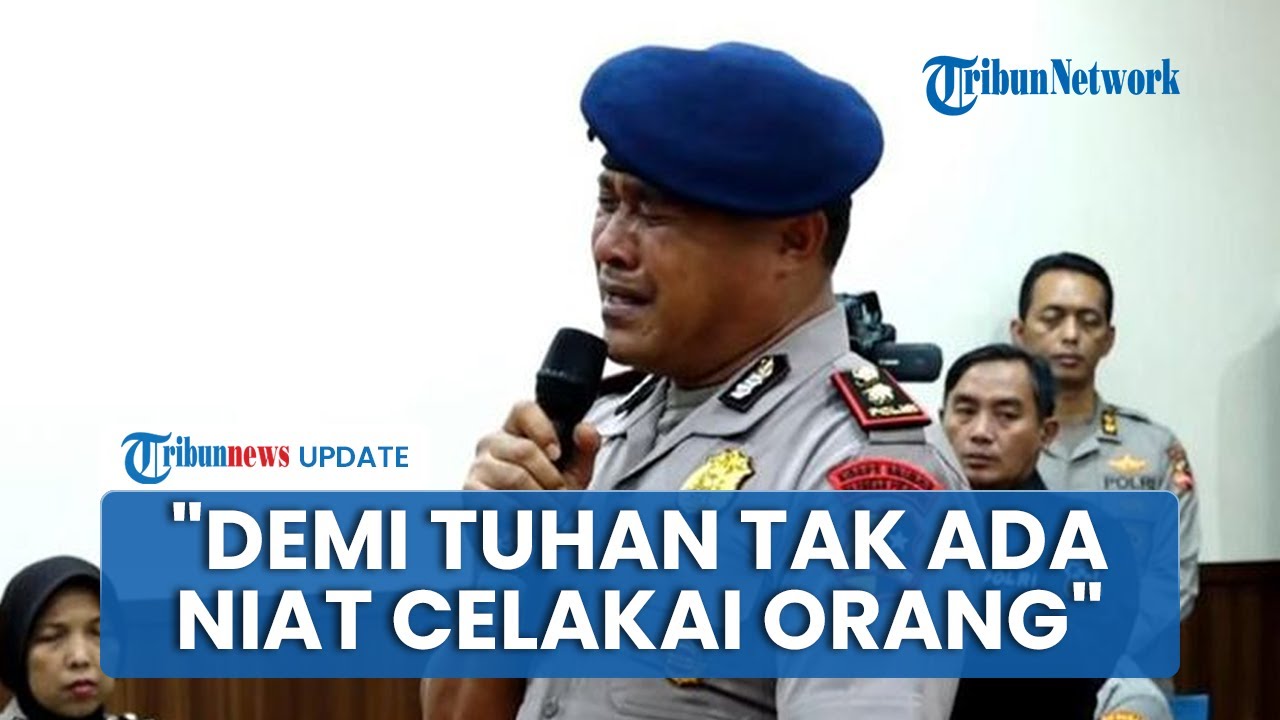 Tangis Kompol Cosmas Pecah seusai Dipecat Tak Hormat Buntut Rantis Lindas Ojol Affan hingga Tewas