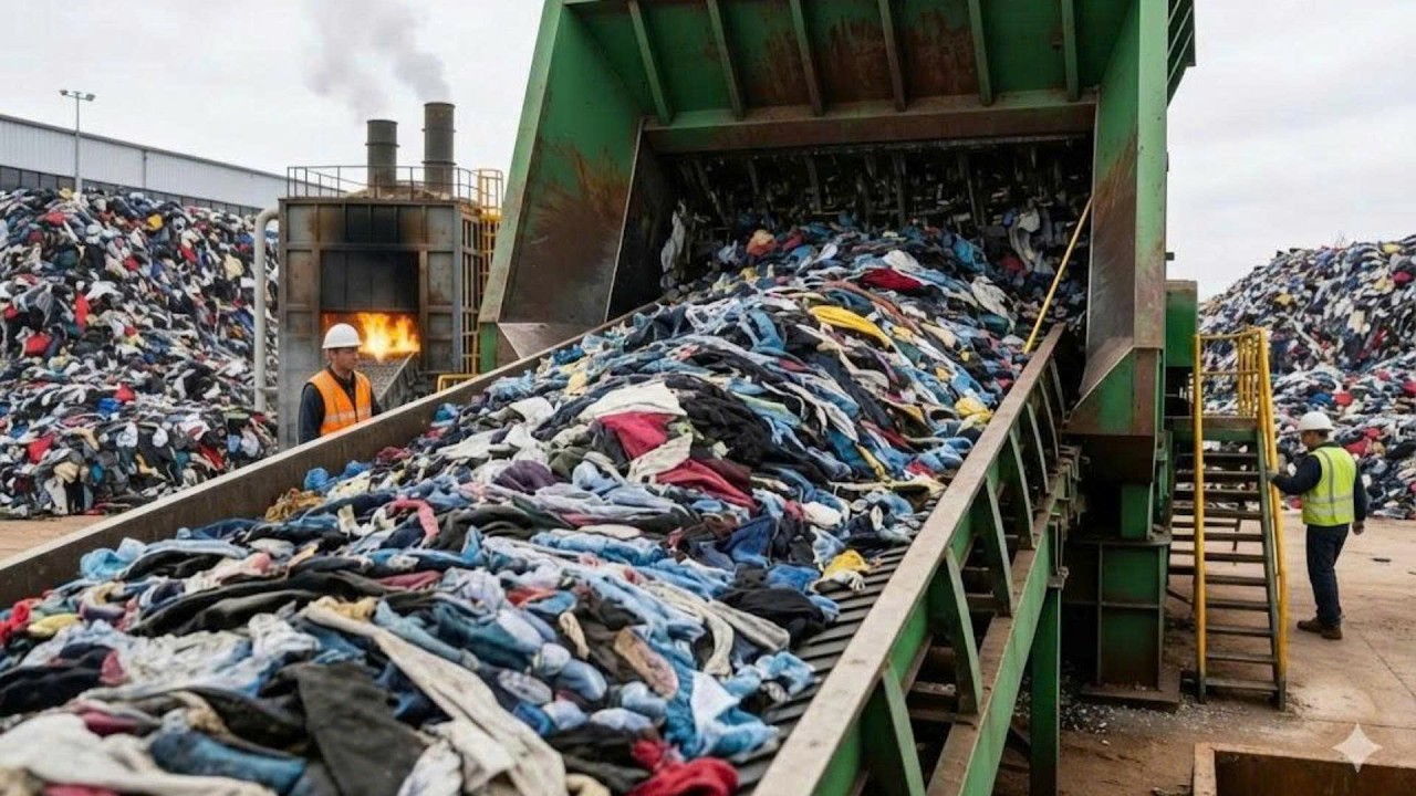 Inside a modern secondhand clothing factory—the way they're made is amazing