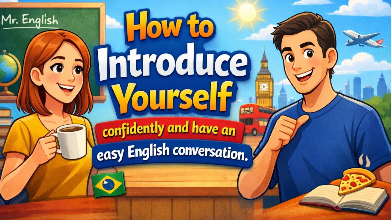 How to Introduce Yourself in English | Easy English Conversation for Beginners