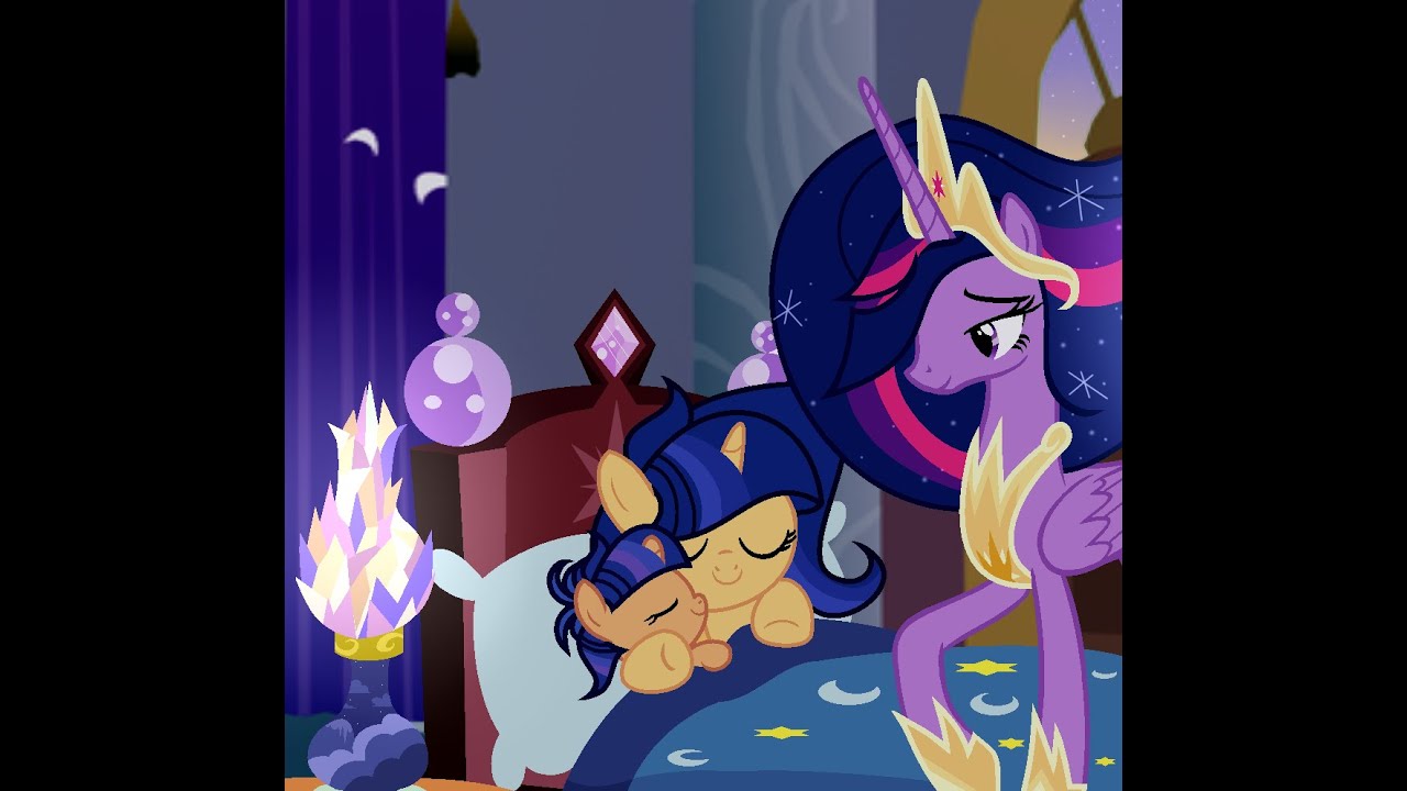 MLP [Next Gen] Goodnight Little Gal And Velvi (SpeedPaint)