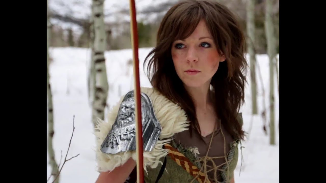 Lindsey Stirling & Peter Hollens - Skyrim (Official Music Video)