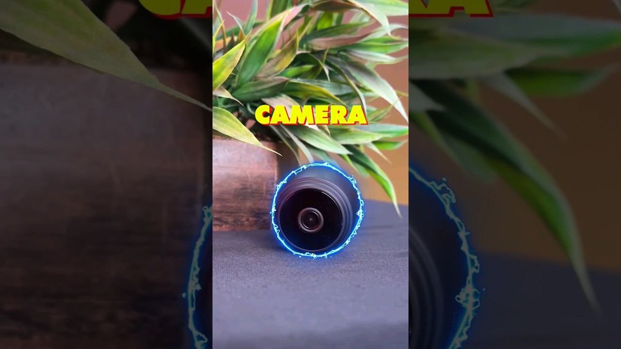 Mini Hidden Spy Camera #gtutechgadgets #techshorts