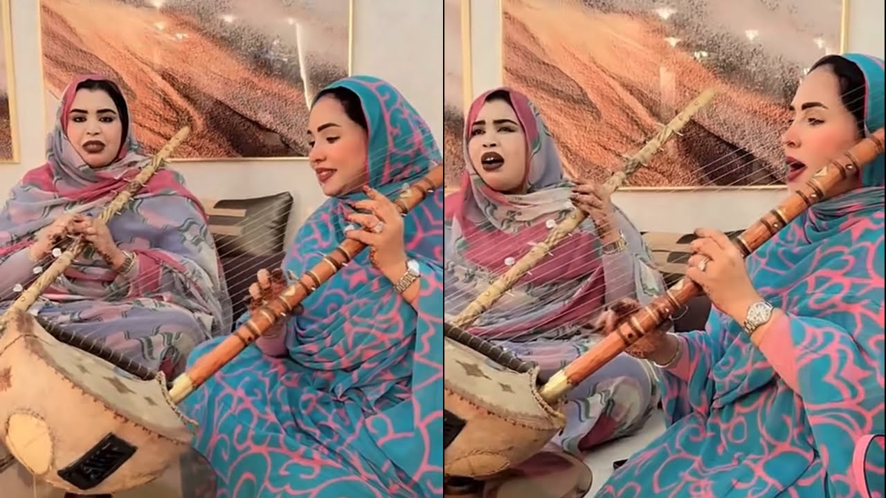 سهرة طربية للفنانتين كرمي منت ابا ومنى دندني ماهي عادية 2026