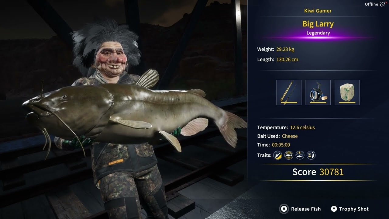 Legendary Fish Big Larry Call Of The Wild The Angler Golden Ridge Reserve 26 February 2026